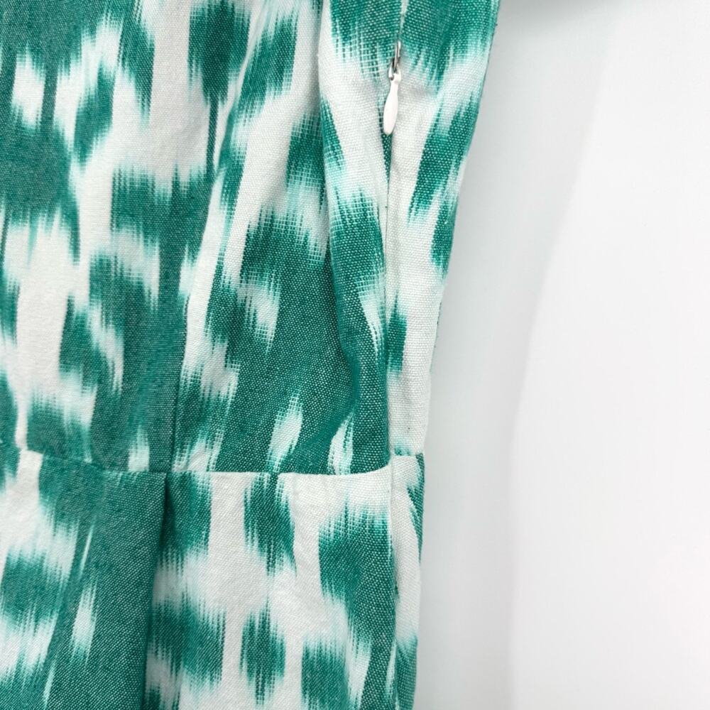 Vineyard Vines Green Ikat Dress Size 10‎ - Picture 7 of 10
